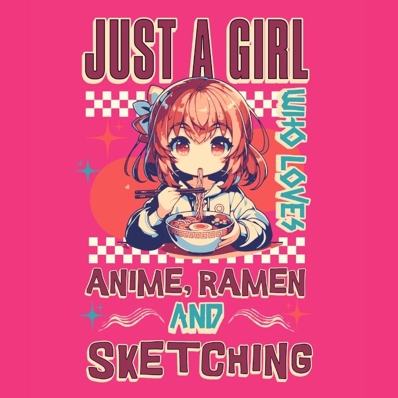 Dessin de ramen d’anime
