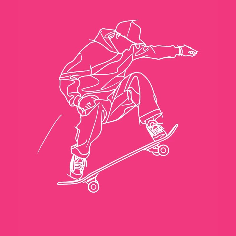 Skateboarder Sketch