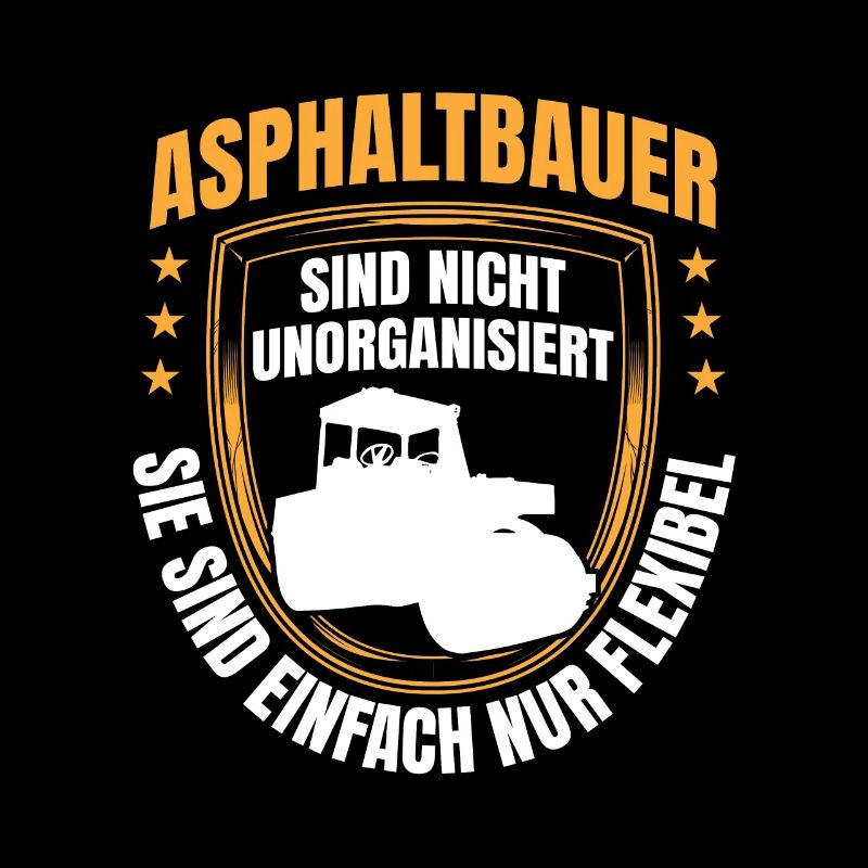 Asphalt builders are flexible Road construction