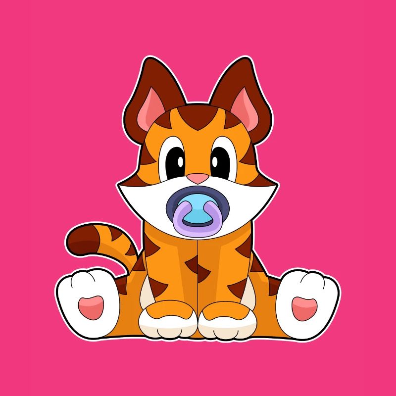 Tiger pacifier