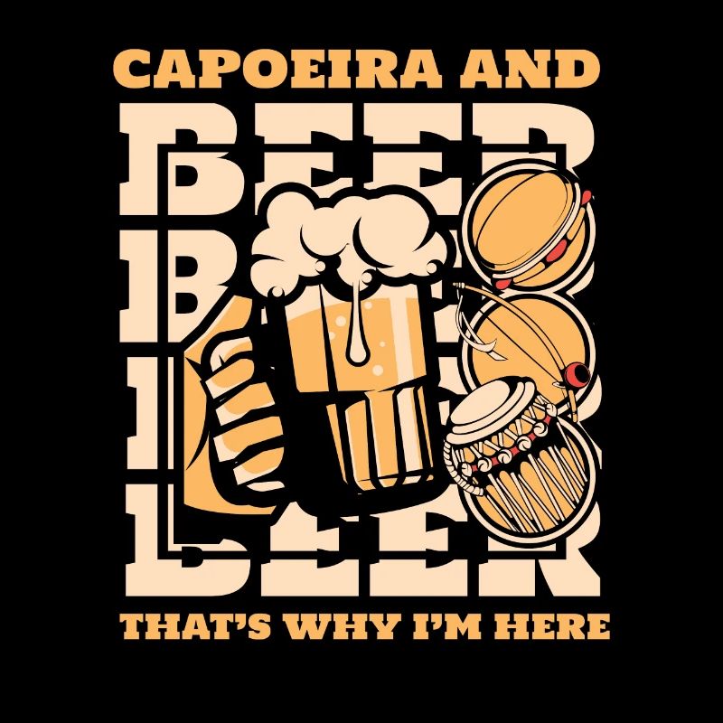 Capoeira und Bier Darum bin ich hier Ginga Dance