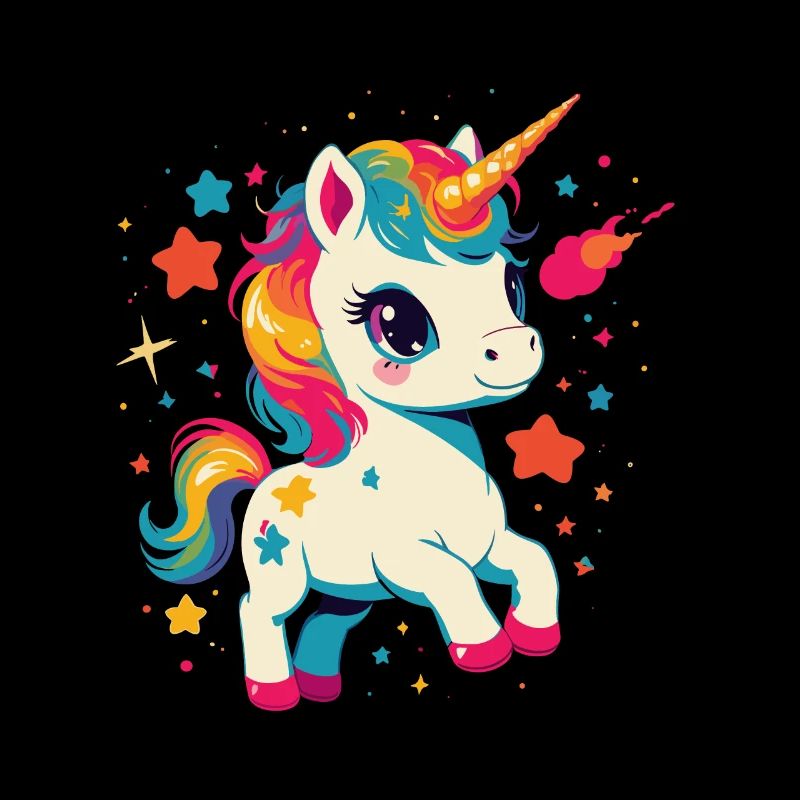 Einzigartiges Geburtstag Einhorn Mädchen
