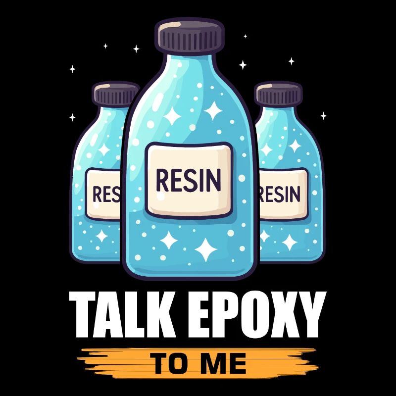 Drôle de dicton en résine époxy