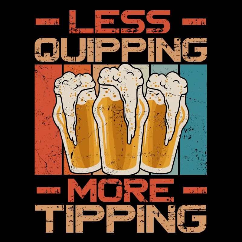 Bartender Mixologist Less Quipping