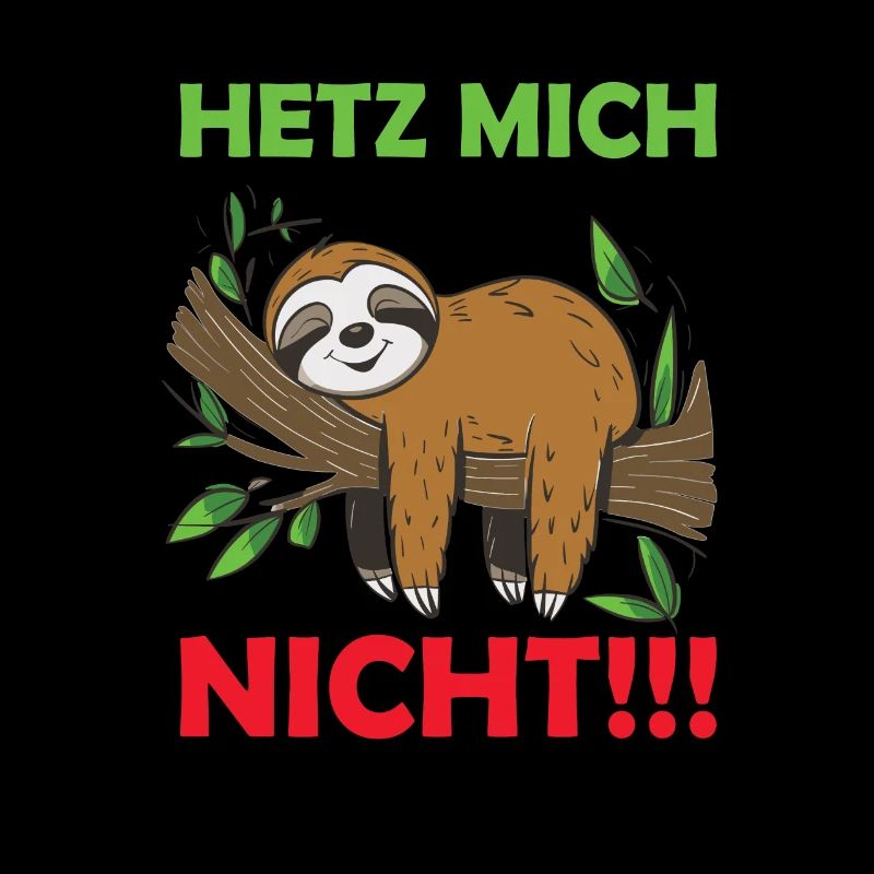 Funny sloth, no desire