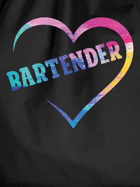 Bartender Mixologist Heart
