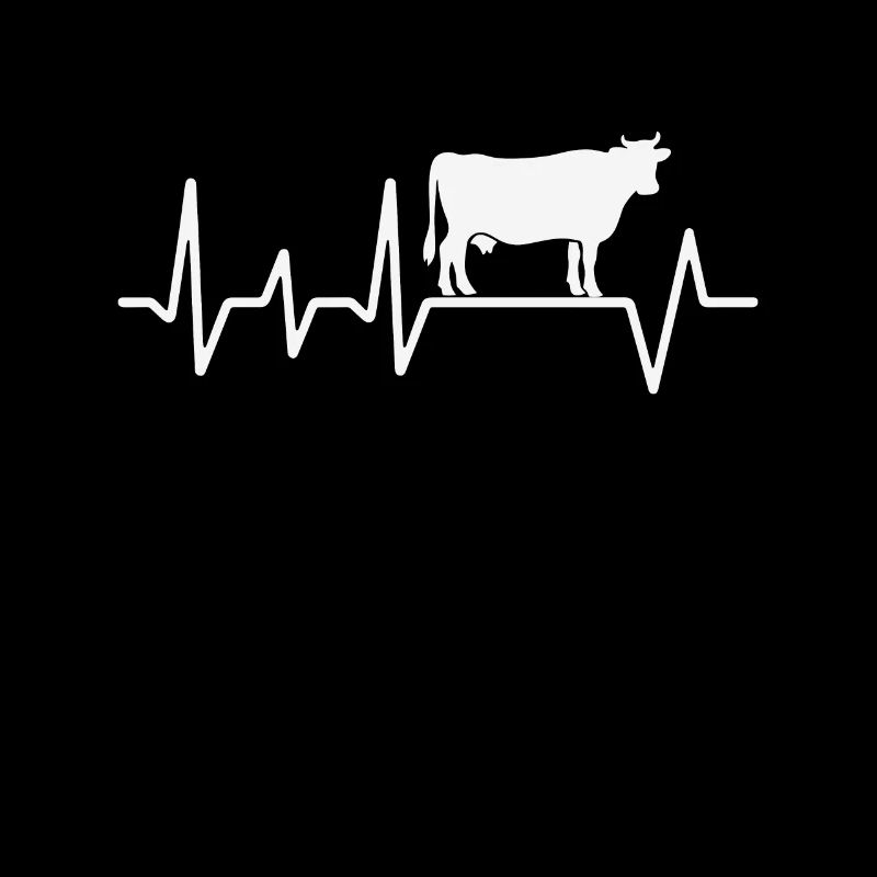 Conception de battements de cœur avec vache