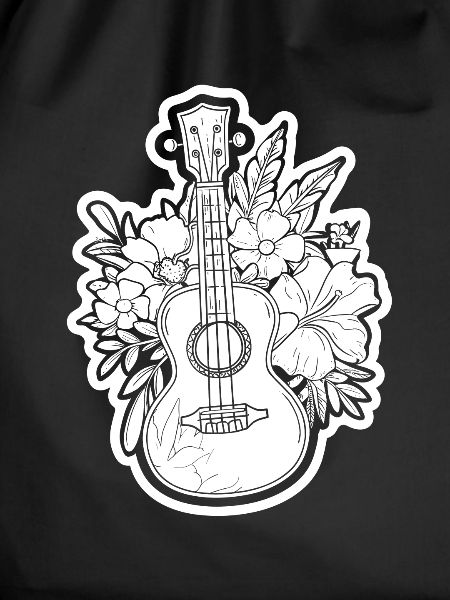 Ukulele Comic Look