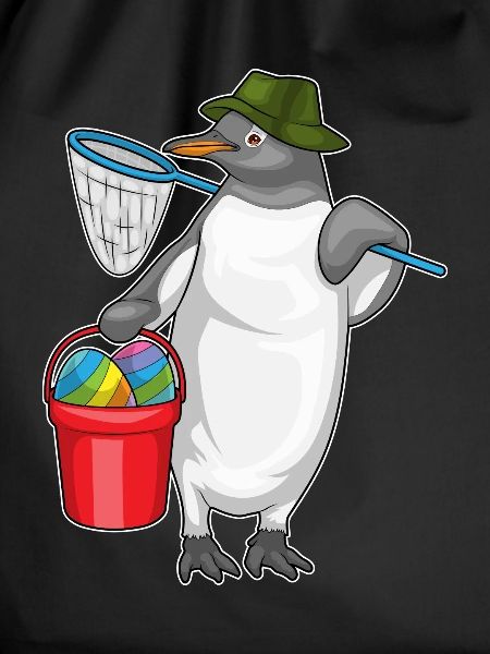 Penguin Easter Fishing