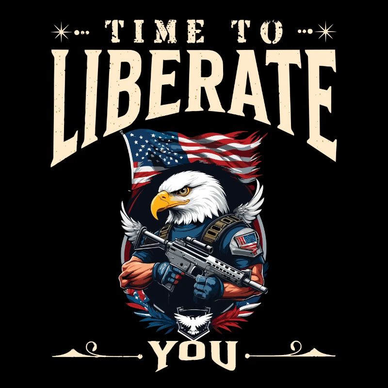 Il est temps de libérer le fier aigle des États-Unis 4 juillet