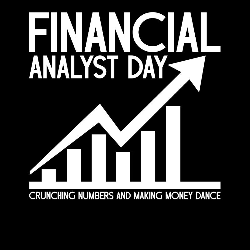 Happy Financial Analyst Day Crunching numbers