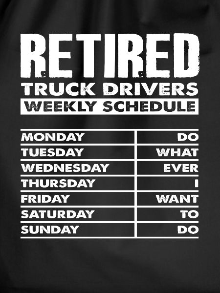 Truck driver pension