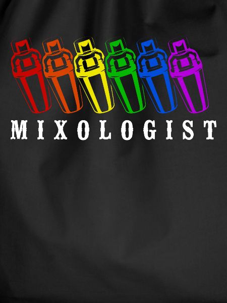 Bartender Mixologist Rainbow