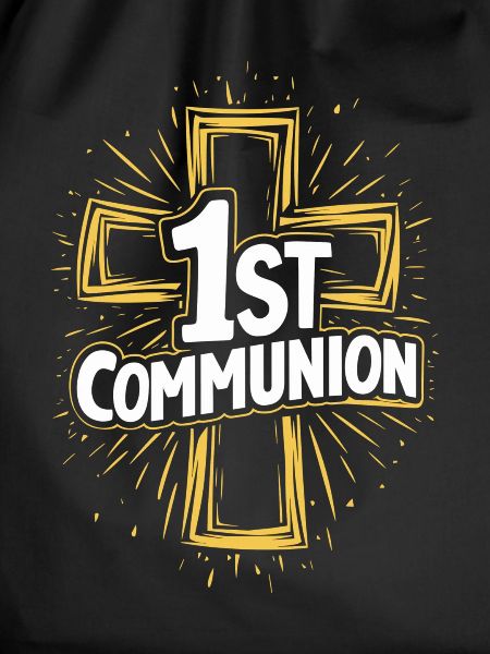 First Communion Cross Design