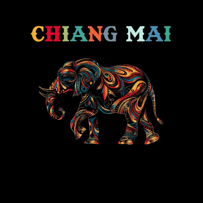 Chiang mai Elephant Thailand
