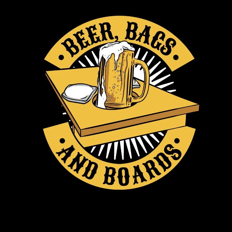 Biersäcke und -bretter Sitzsack Spielbretter Cornhole