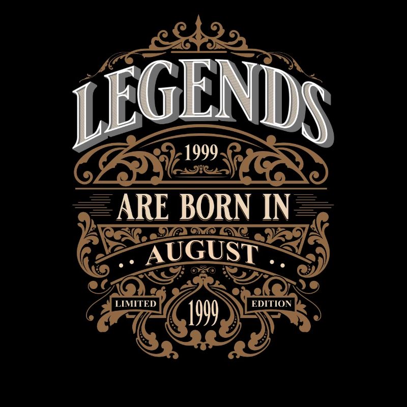 1999 Août Né Anniversaire Année de naissance