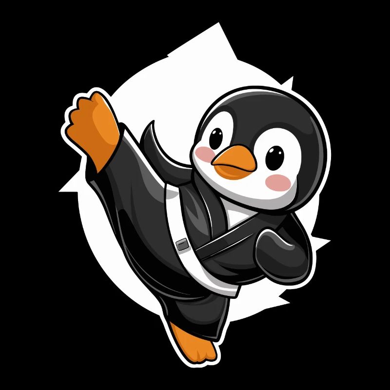 Ninja Penguin Karate Master
