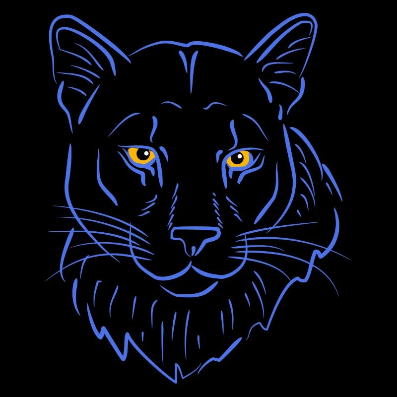 Bergloewe predator