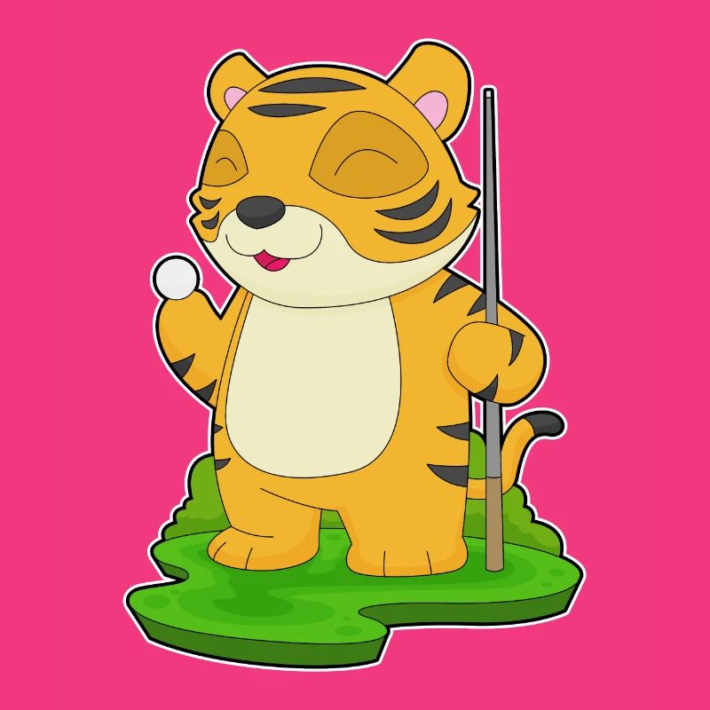Tiger Billiard Queue