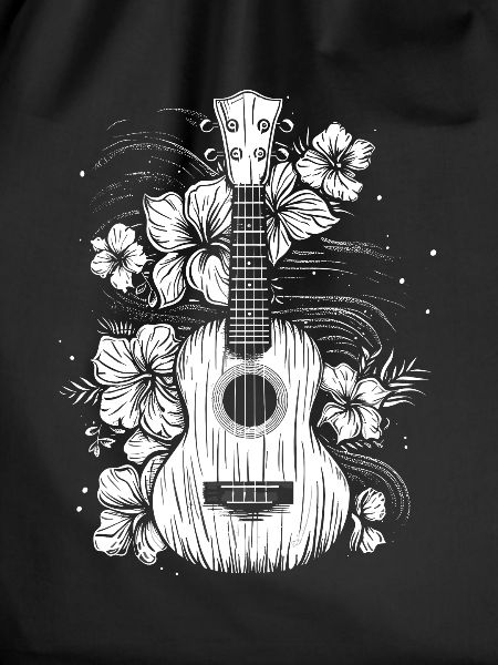 Ukulele Comic Look