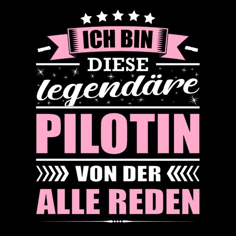 Ich Bin Diese Legendäre Pilotin Flugzeug