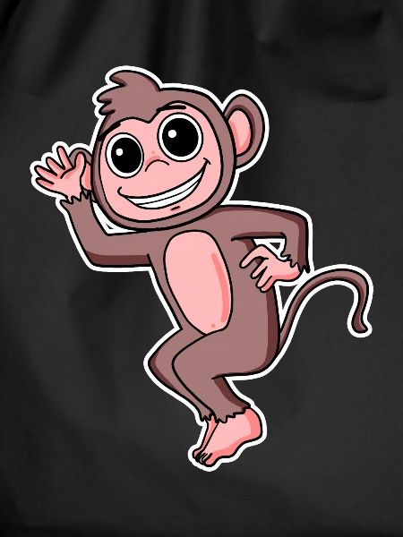 Monkey Motif Animal