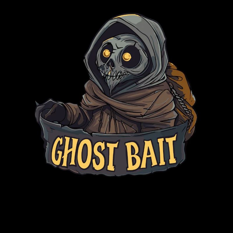 Ghost Bait Cartoon Grim Reaper Ghost Bait Design