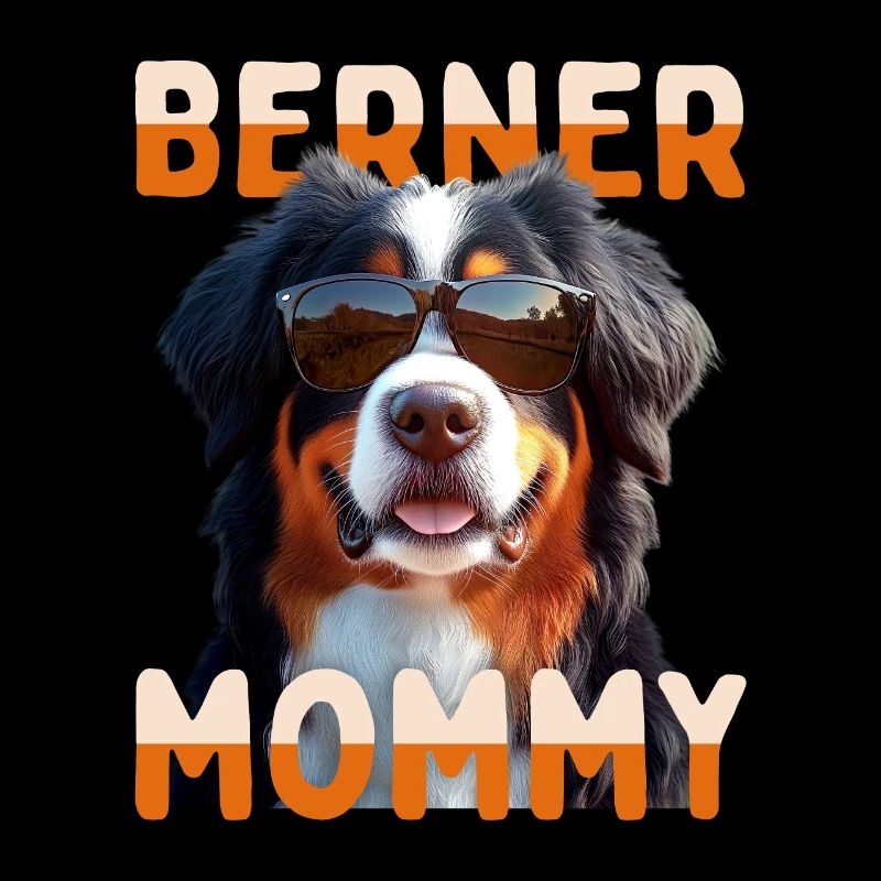 Berner Sennenhund Mom Mama Muttertag Berner Mommy
