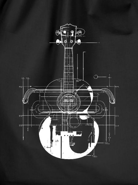 Ukulele Drawing