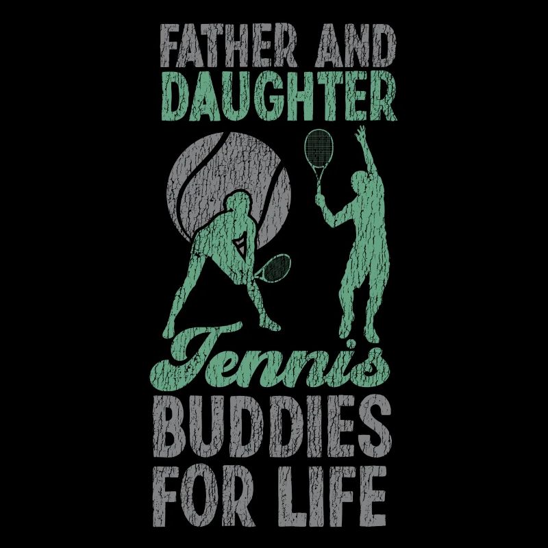 Funny Tennis Player Racket Dad