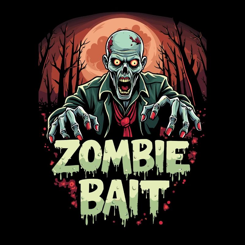 Conception de zombie d’Halloween