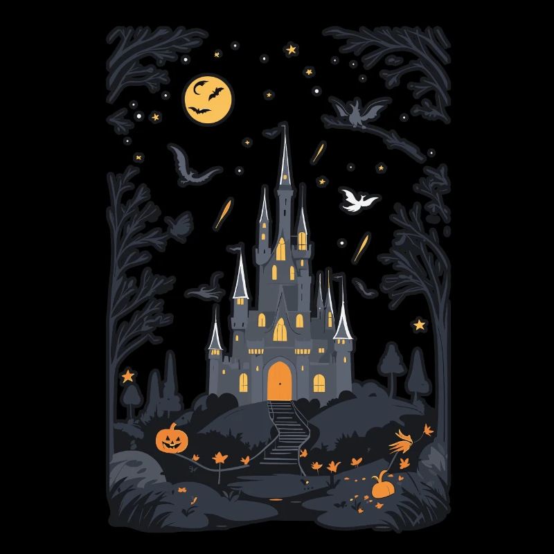 Spooky Haunted Castle Magical Haunted Castle