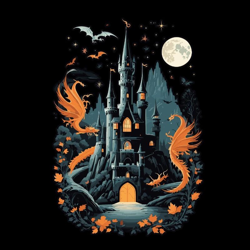 Spooky Haunted Castle Magical Haunted Castle