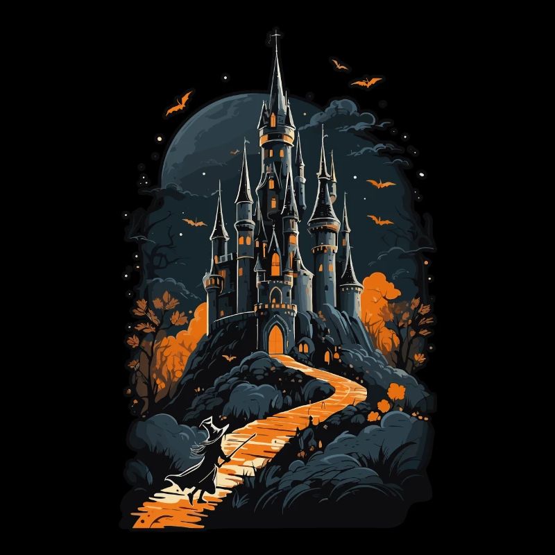 Spooky Haunted Castle Magical Haunted Castle