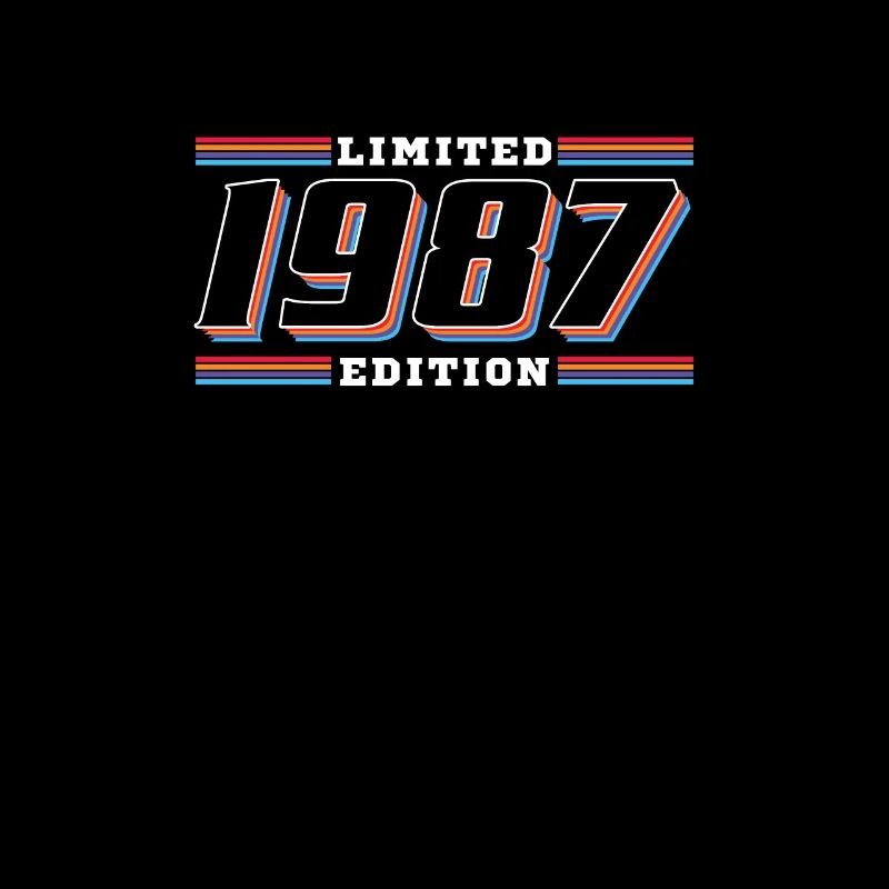 1987 Geburtstag Limited Edition 80s