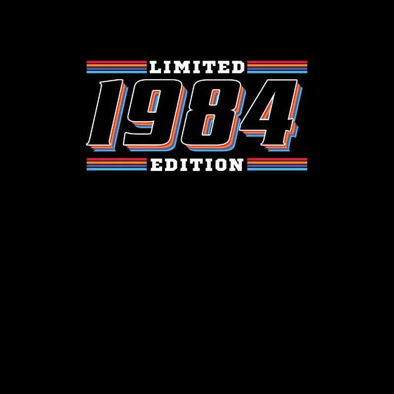 1984 Geburtstag Limited Edition 80s