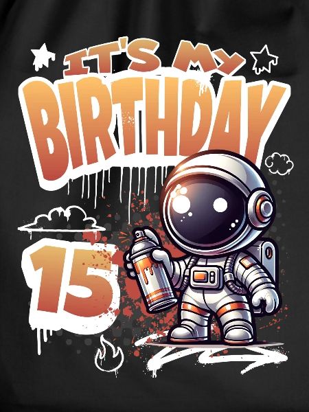 Graffiti Astronaut 15th Birthday
