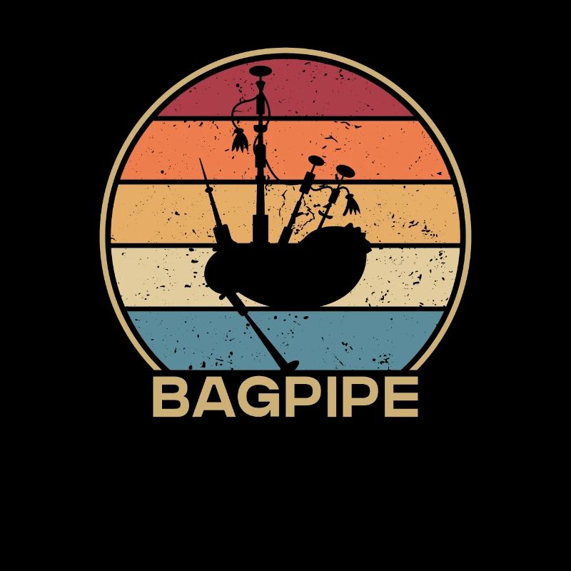 Retro Blowpipe Great Highland Bagpipe Lessons