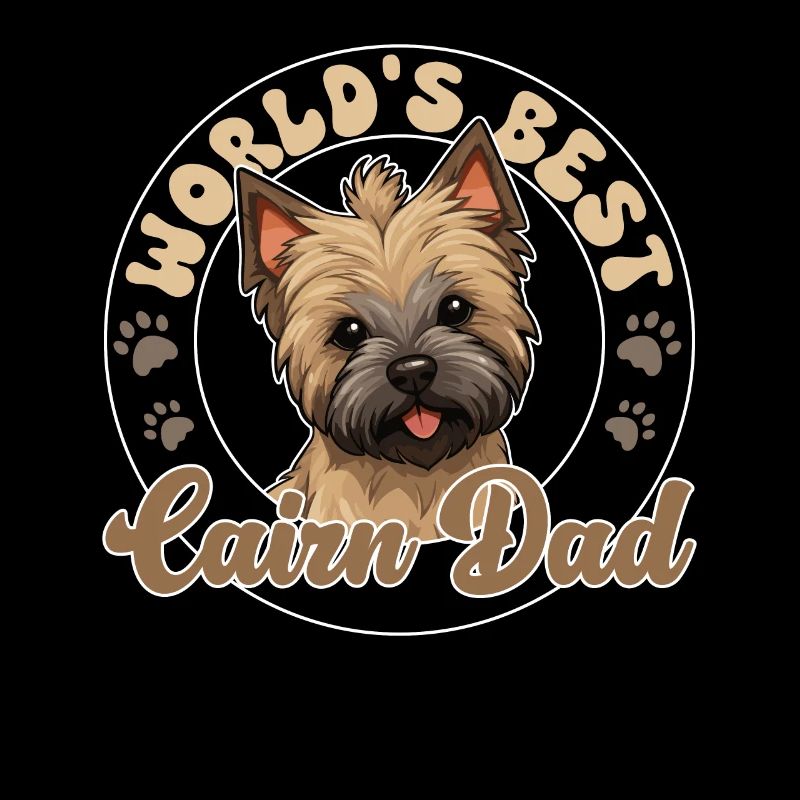 Cairn Terrier Groovy Cairn Dad