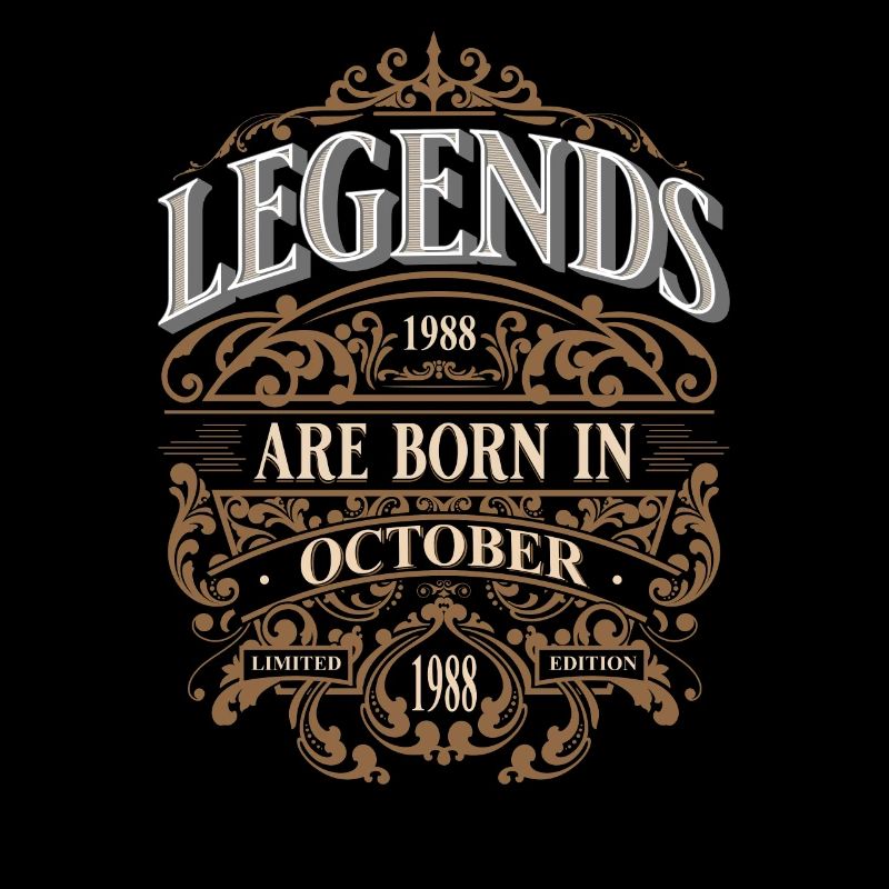 1988 Octobre Naissance Anniversaire Année de naissance