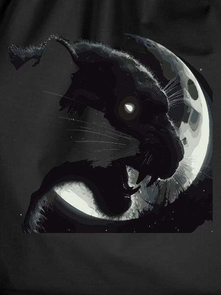 head in the moonlight
