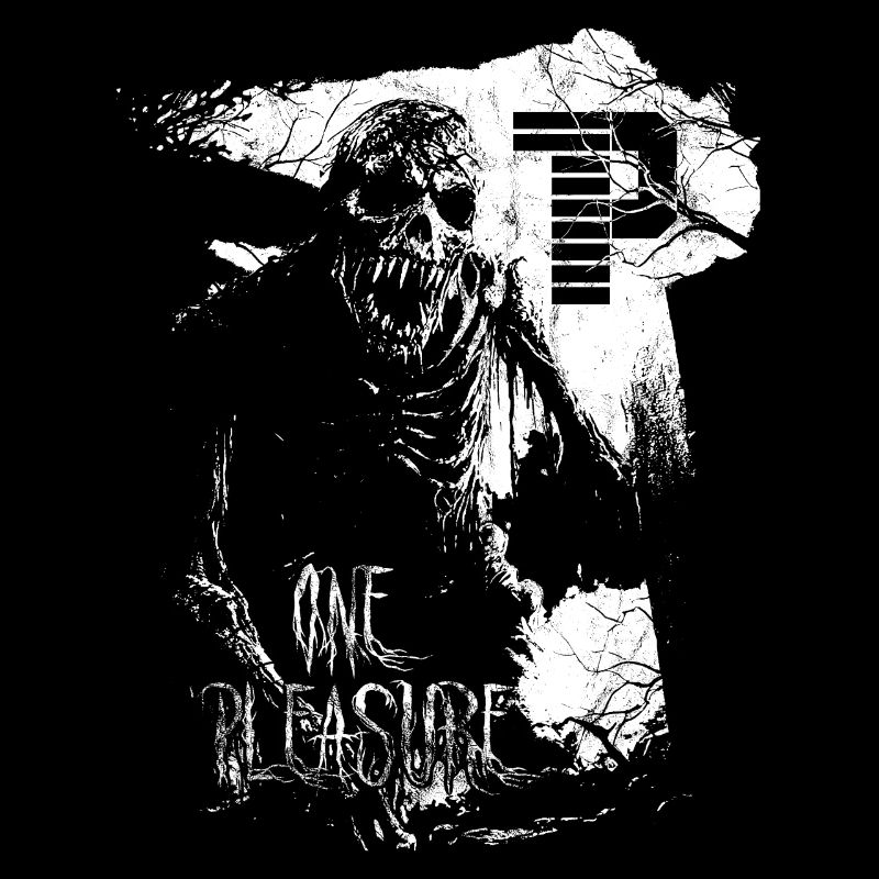OnePleasure zombie dans le cimetière de sa tombe