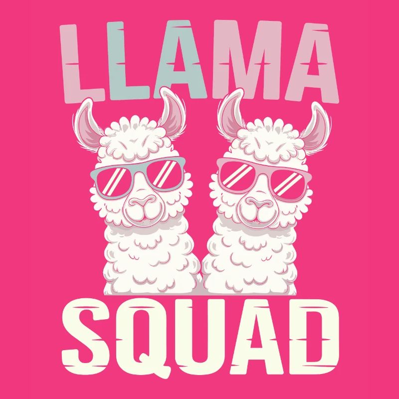 Llama Group Design Lama Squad
