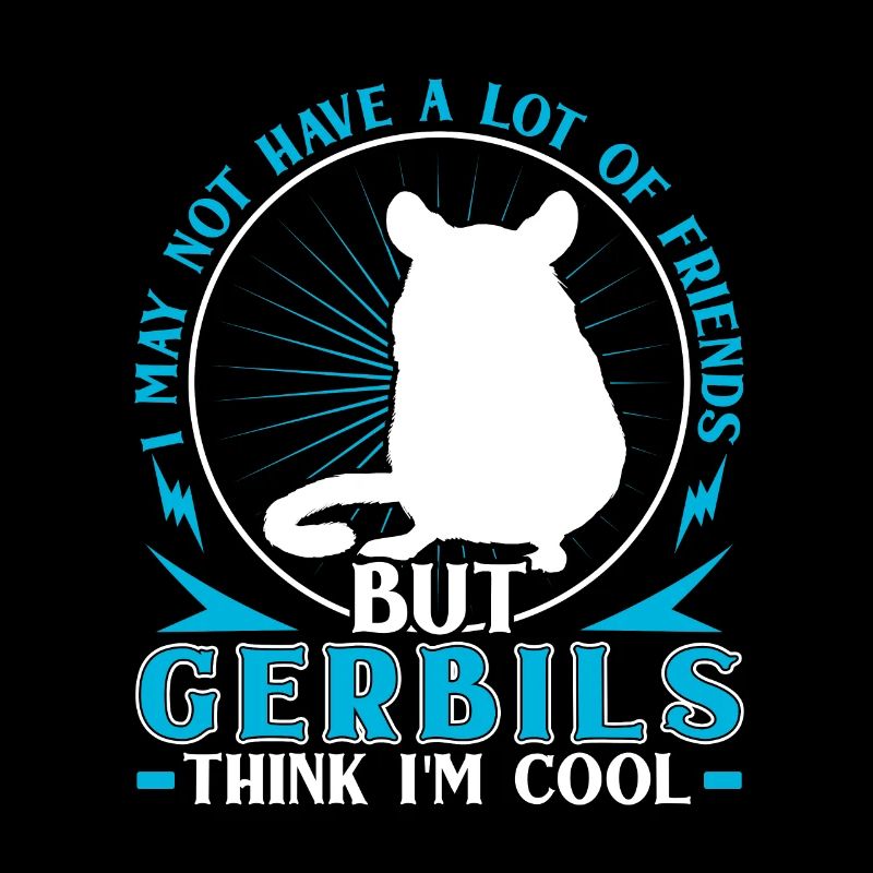 Une gerbille pense que je suis cool Gerbille rongeur