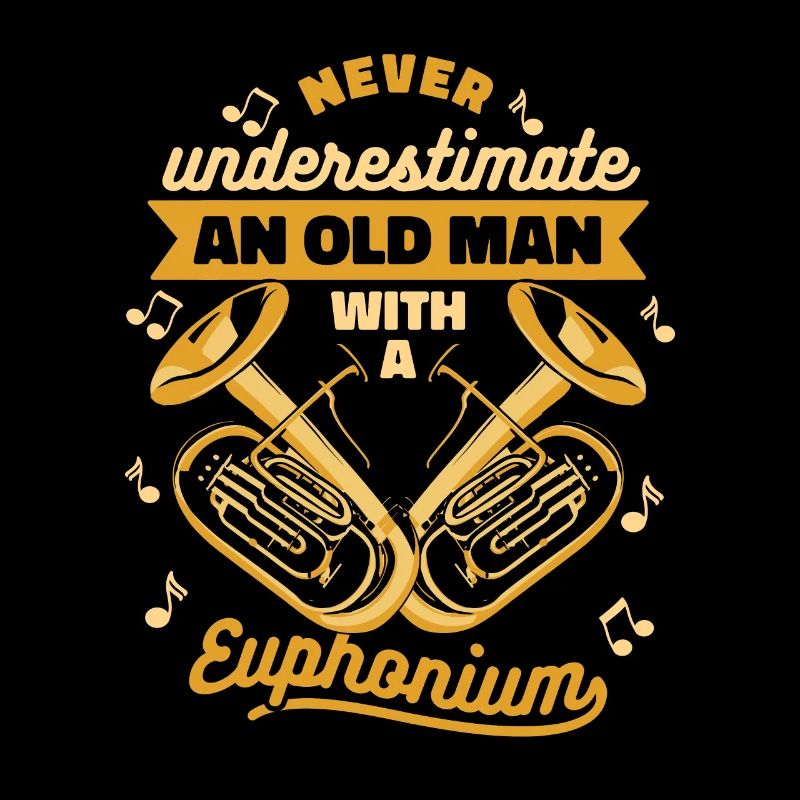 Unterschätzen Sie niemals einen alten Mann mit einem Euphonium