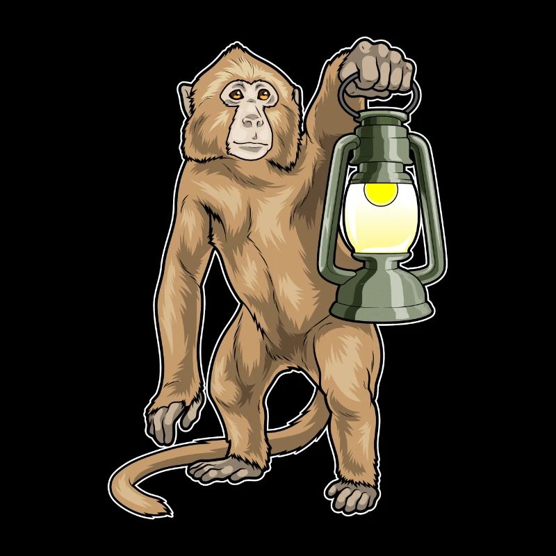Monkey Lantern