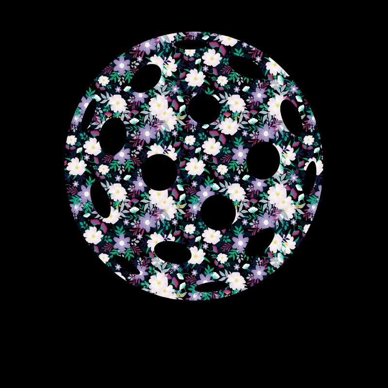 Floral Pattern Spring Nature Round