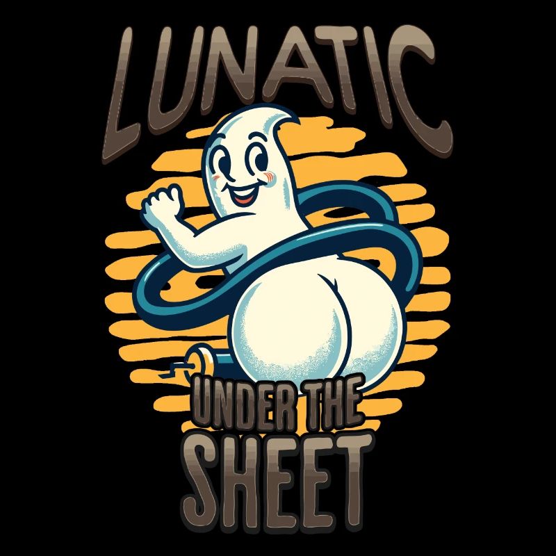Ghost Shows Butt Funny Ghost Design