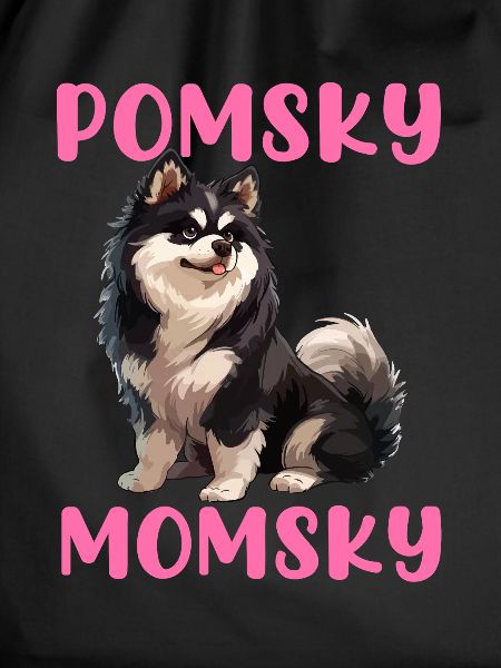Pomsky Momsky dog